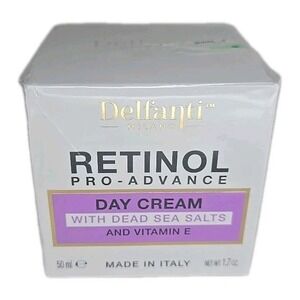 Delfanti Milano Retinol Pro-Advance Day Cream With Dead Sea‎ Salts 50mL